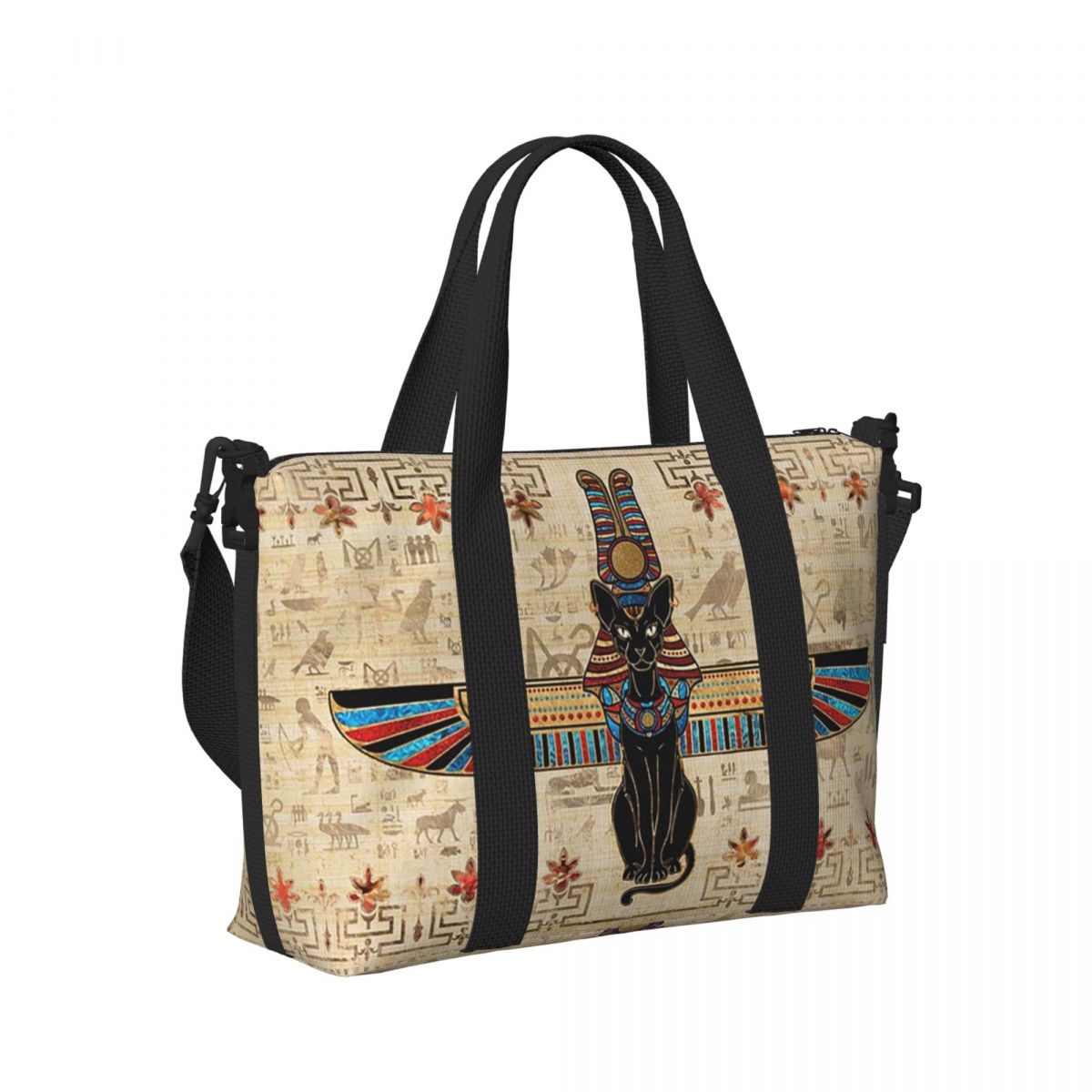 Women Bags In Egypt - Mısır Kedisi Mısır Hiyeroglif Plaj Seyahat