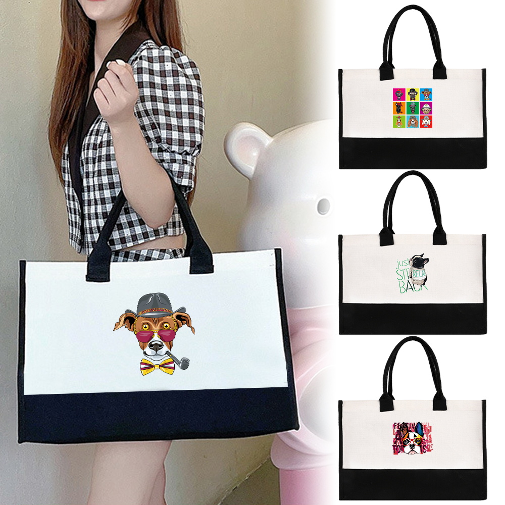 Women Bags Jute - Alışveriş Çantaları Tote Çanta Jüt Çanta