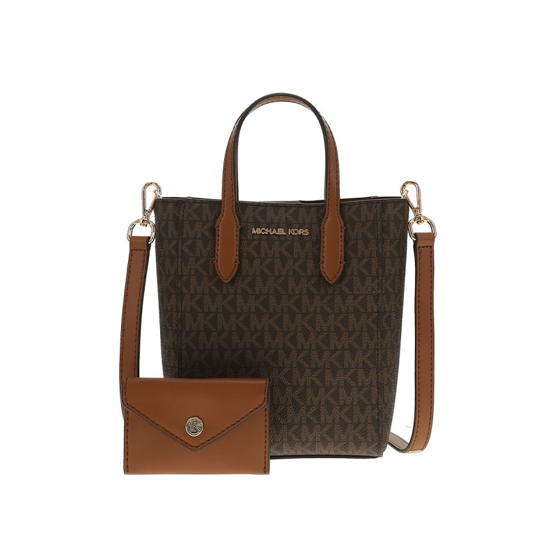 Women'S Bags Of Michael Kors - Michael Kors Vincent baskılı bayanın zarif