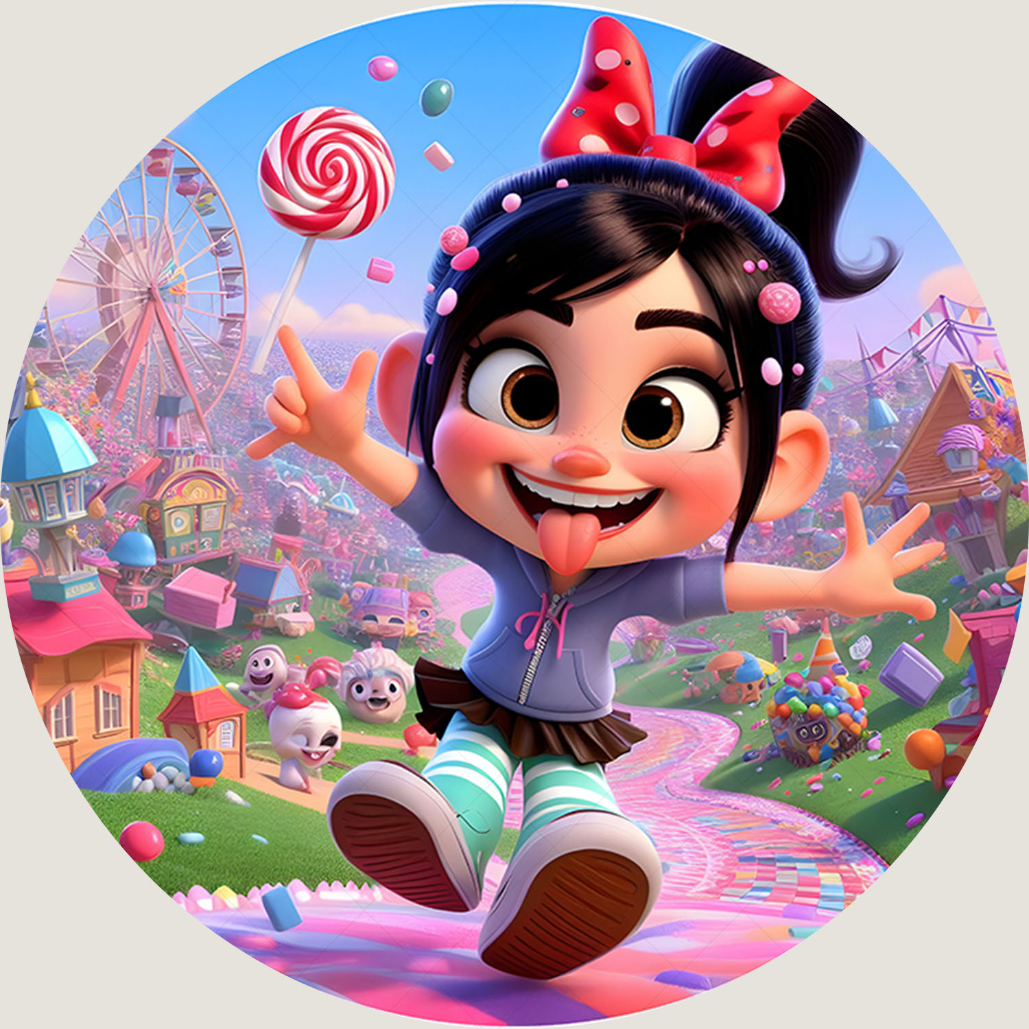 Yuvarlak Sevimli Wreck It Ralp - Circle Round Bag incelemesi ve fiyatı