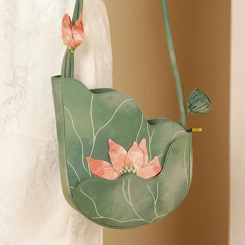Zarif Çin Tarzı Lotus Yaprağı  - Women'S Bags New Collection incelemesi ve fiyatı