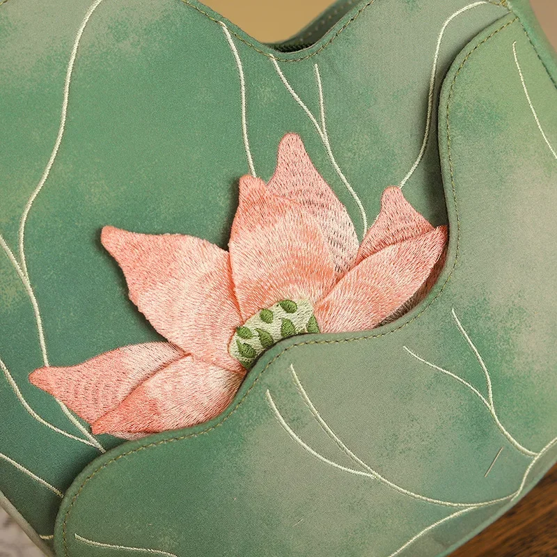 Zarif Çin Tarzı Lotus Yaprağı  - Women'S Bags New Collection incelemesi ve fiyatı