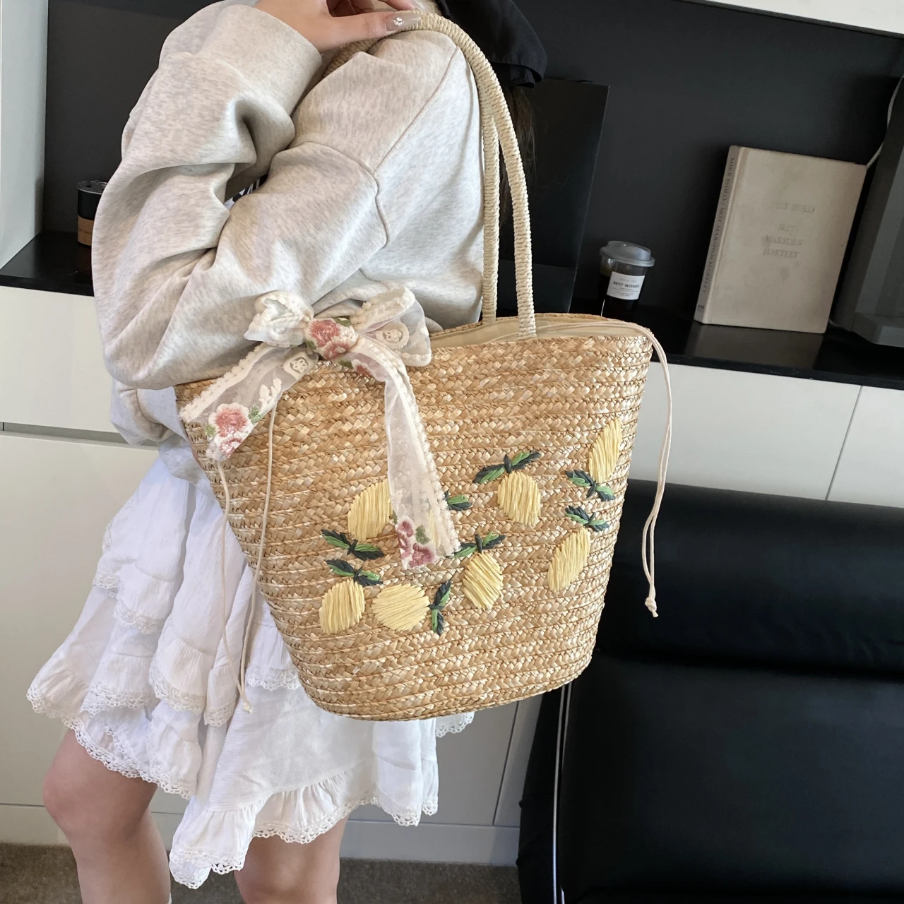 Büyük Kapasiteli Plaj Omuz Çan - Women Bags Handmade incelemesi ve fiyatı