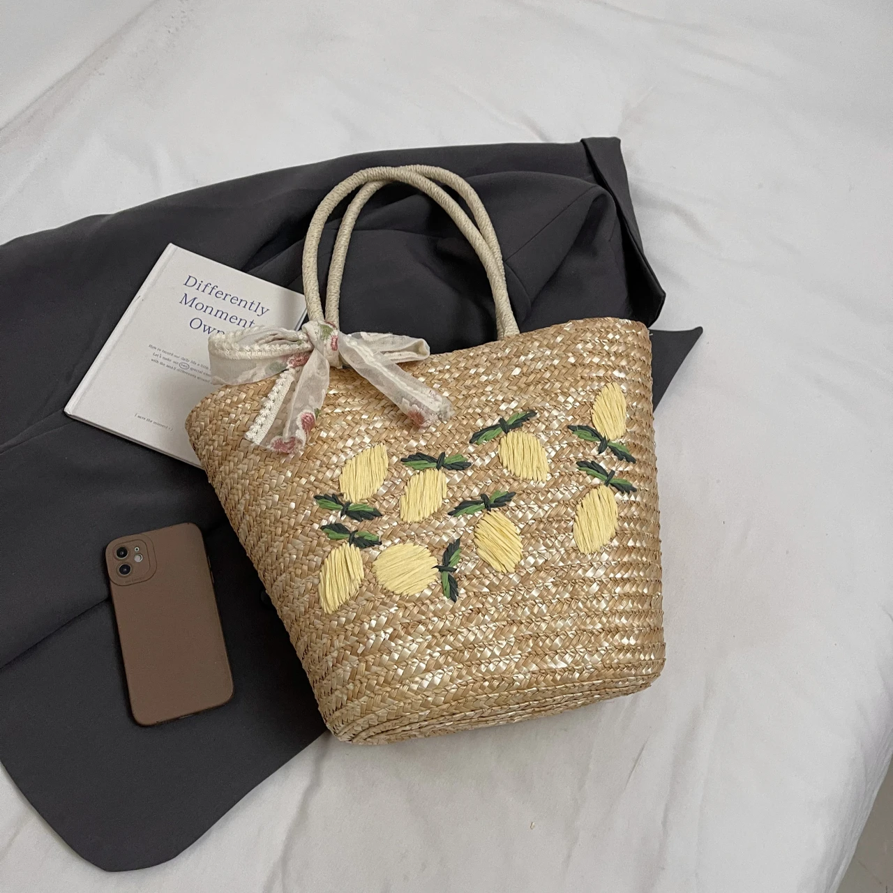 Büyük Kapasiteli Plaj Omuz Çan - Women Bags Handmade incelemesi ve fiyatı
