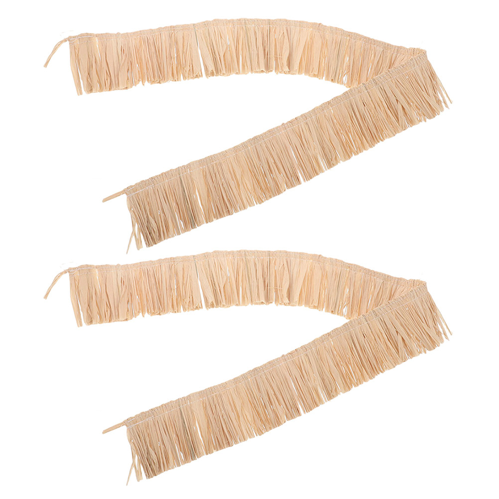 2 adet Rafya Saçak Trim Dokuma - Woven Straw Bag incelemesi ve fiyatı