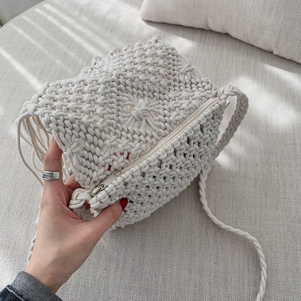 Retro Etnik Tarzı Dokuma Hasır - Woven Straw Bag incelemesi ve fiyatı