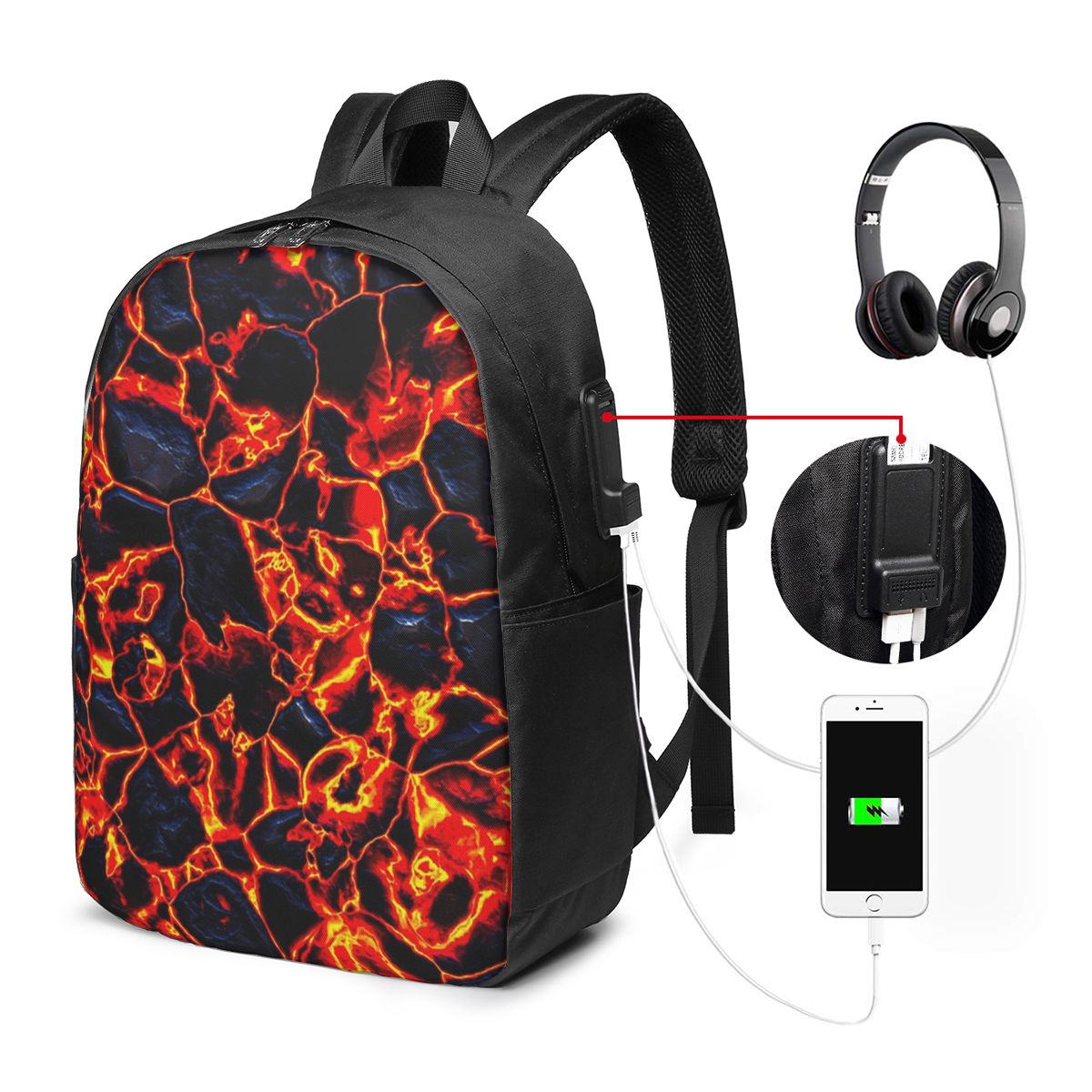 Magma Volkan Lav Ateşi Sırt Ça - Women Bags Laptop incelemesi ve fiyatı