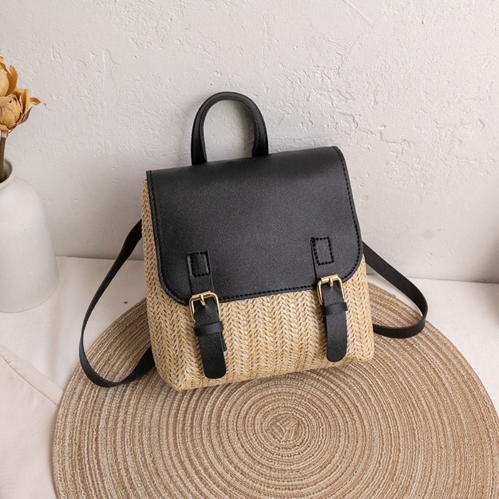Çok Yönlü Çanta PU Deri Hasır  - Woven Straw Bag incelemesi ve fiyatı