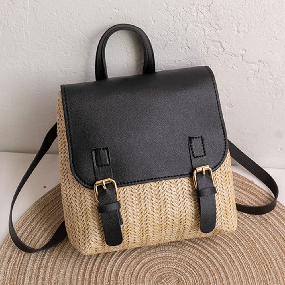 Çok Yönlü Çanta PU Deri Hasır  - Woven Straw Bag incelemesi ve fiyatı