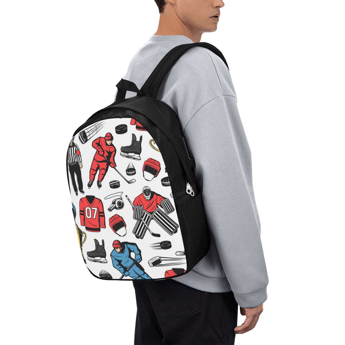 Buz hokeyi oyuncuları buz pist - Women Bags Laptop incelemesi ve fiyatı