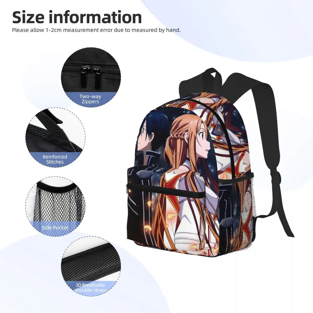 Sword Art Online Kirito Ve Asu - Women'S Bag Online incelemesi ve fiyatı