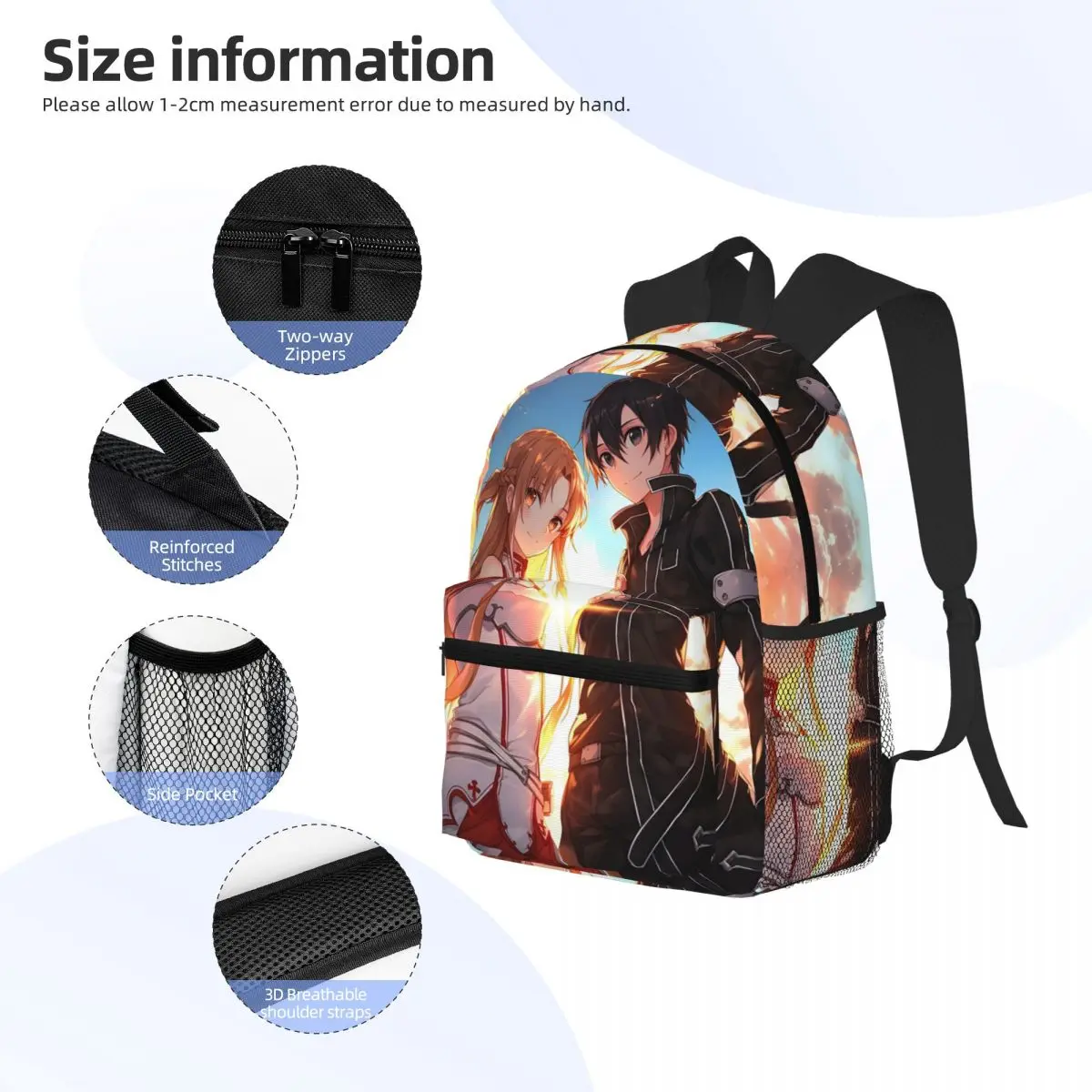 Asuna SAO Sevimli Anime Kız Sw - Women'S Bag Online incelemesi ve fiyatı