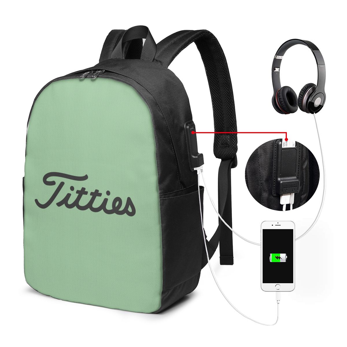 Titties Golf Topu Sırt Çantası - Women Bags Laptop incelemesi ve fiyatı