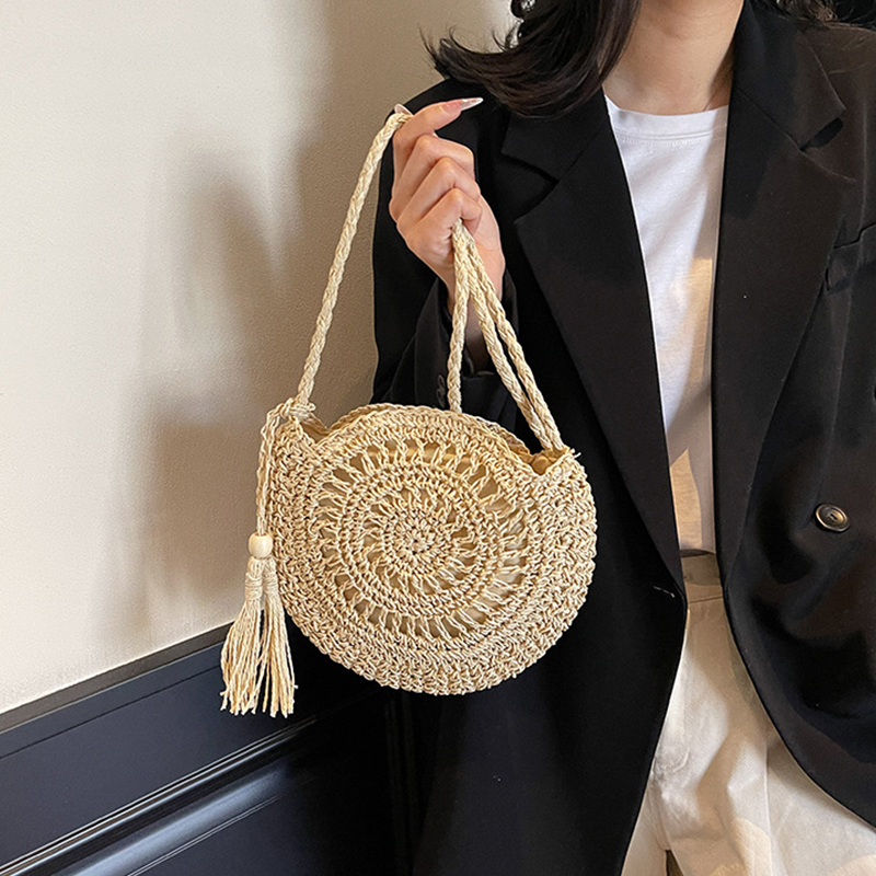 Kadınlar için hasır çanta, yuv - Circle Round Bag incelemesi ve fiyatı