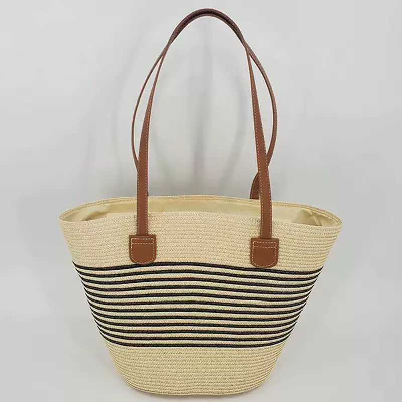CLAREGQI Kadın Çizgili Hasır Ç - Woven Straw Bag incelemesi ve fiyatı