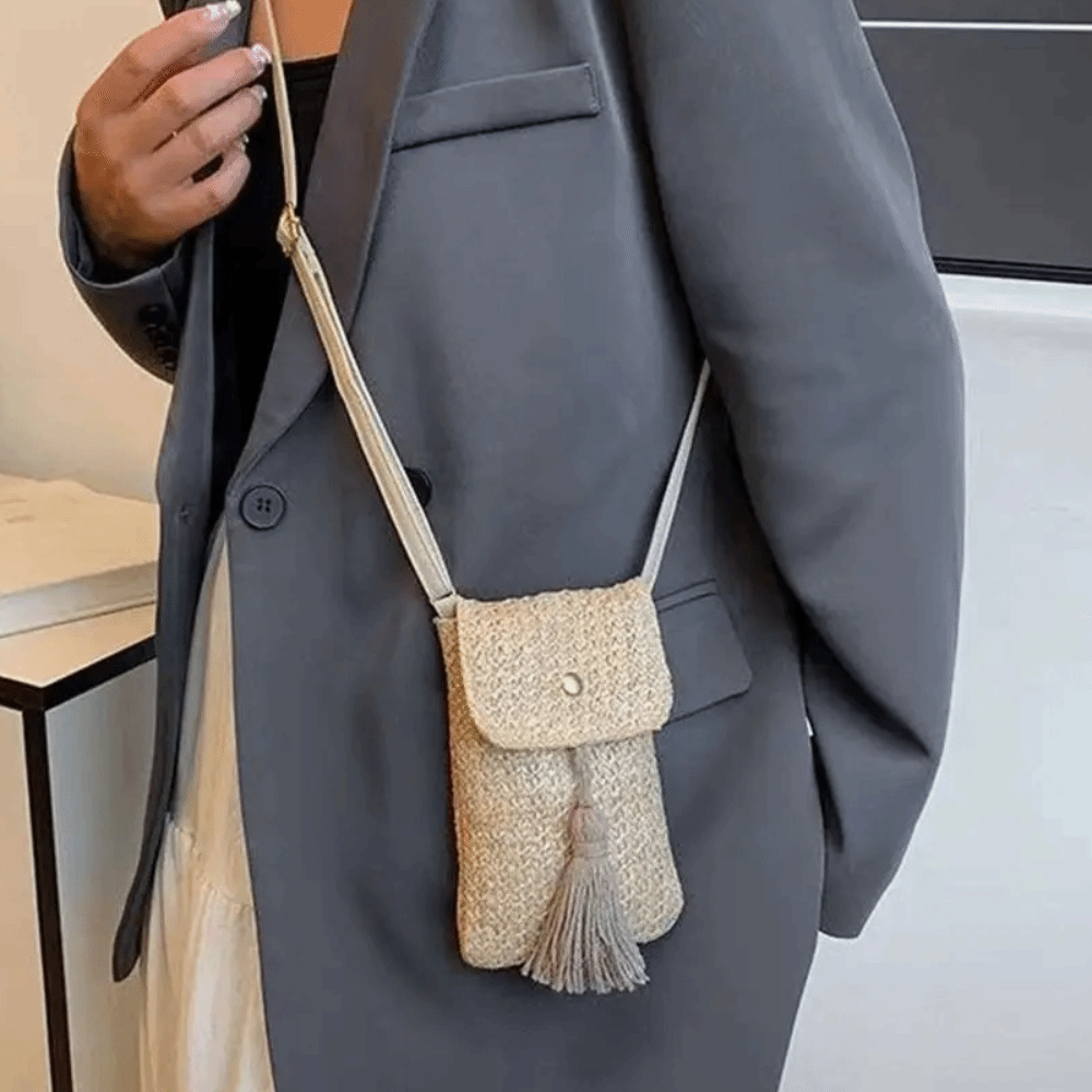Taşınabilir Dokuma Hasır Örgül - Woven Straw Bag incelemesi ve fiyatı