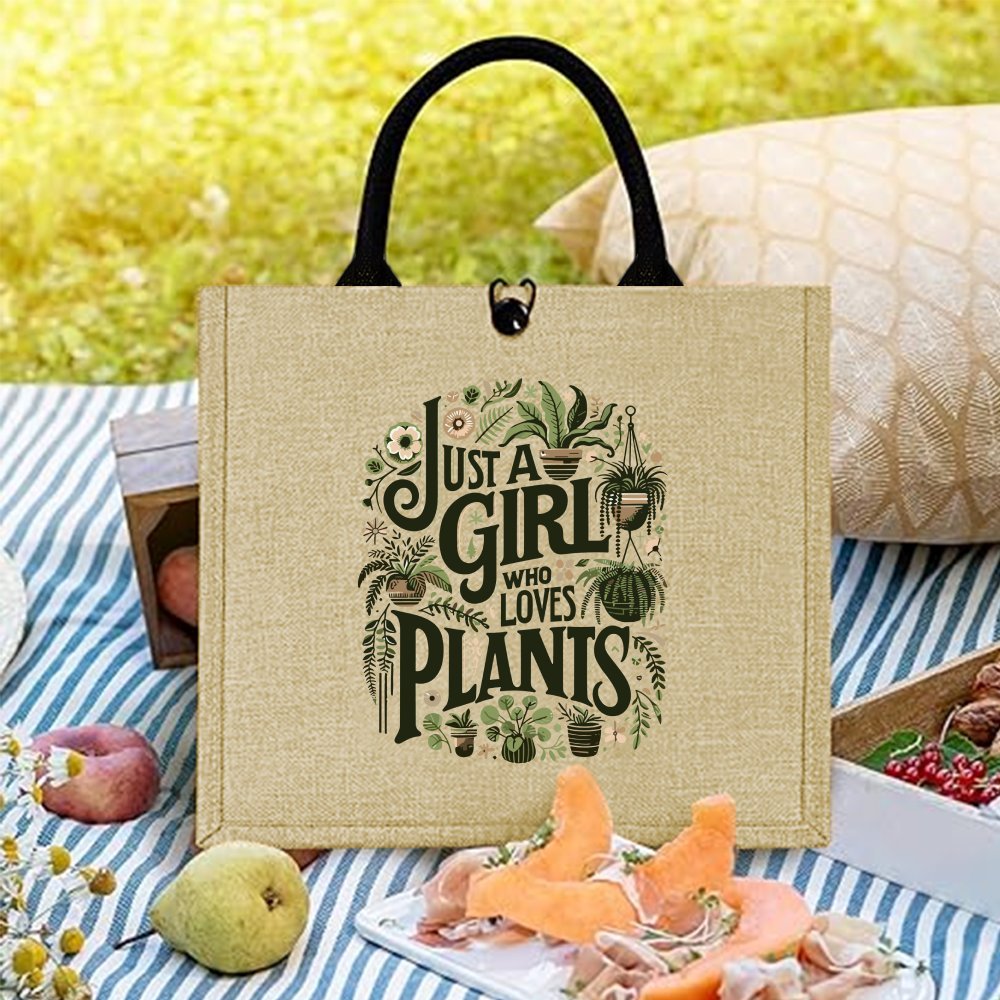 Bitki Severler İçin Jüt Bez Ça - Women Bags Jute incelemesi ve fiyatı