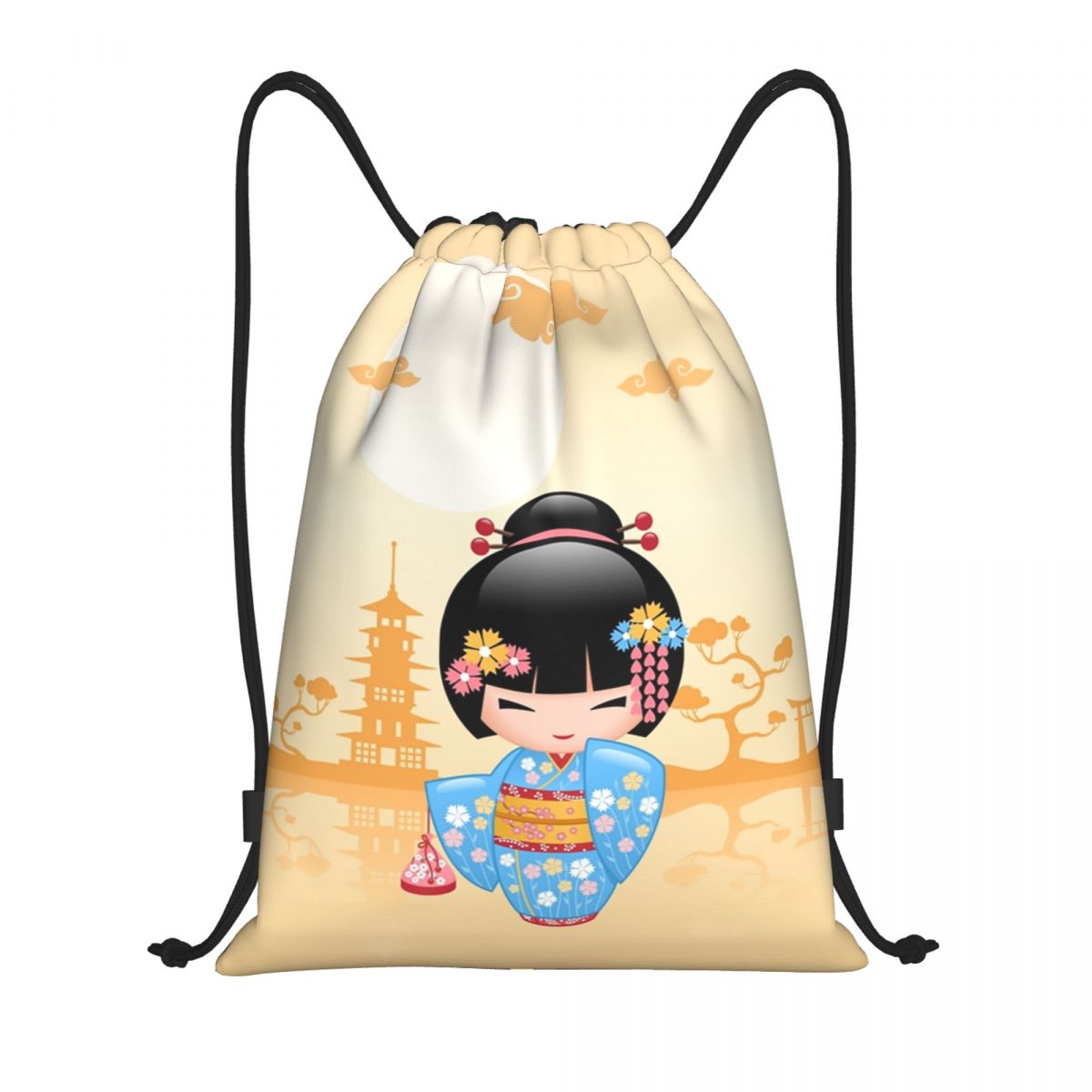 Japon Maiko Kokeshi Bebek İpli - Women Bags Vector incelemesi ve fiyatı
