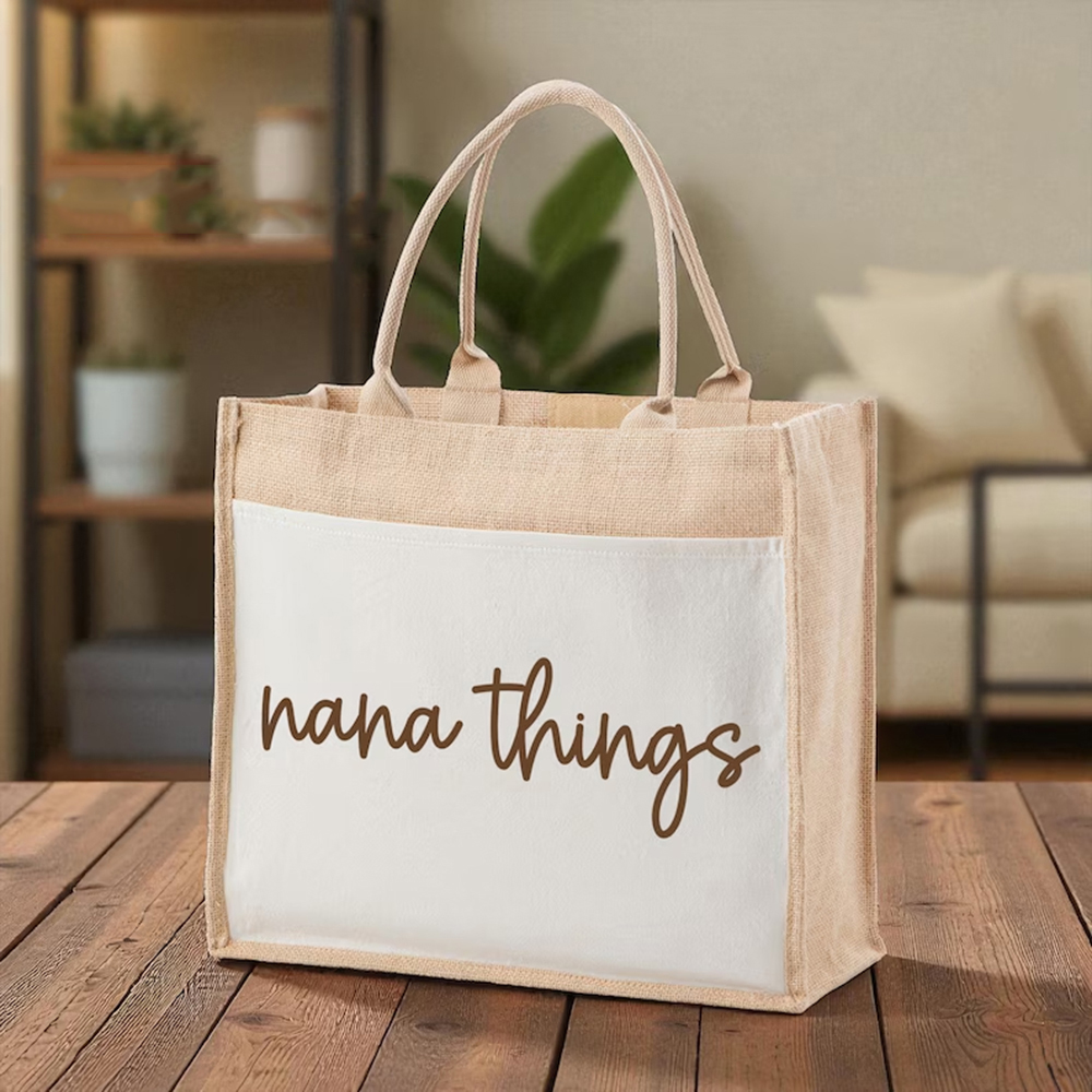 Retro Keten Tote Çanta Özel Za - Women Bags Jute incelemesi ve fiyatı