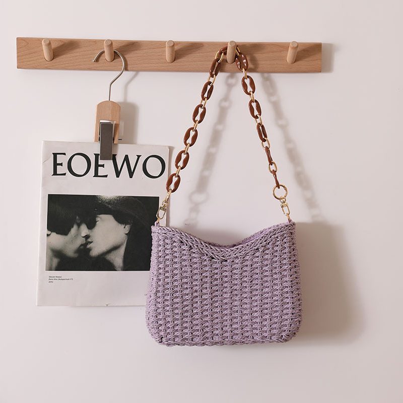 Kadınlar için Hasır Örgü Çanta - Woven Straw Bag incelemesi ve fiyatı