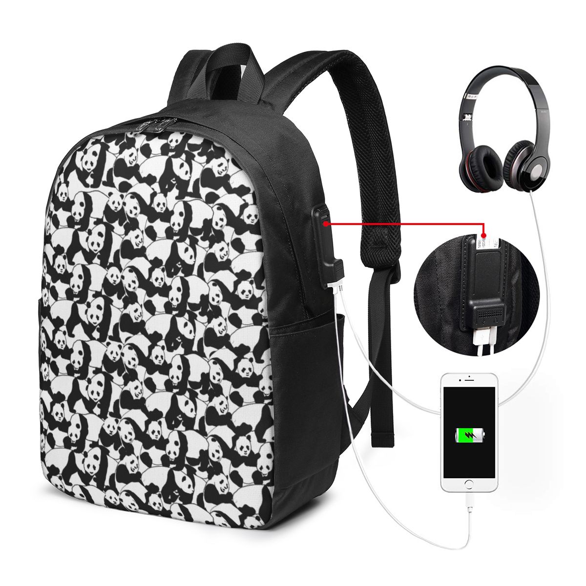 Panda Desenli Sırt Çantası Sey - Women Bags Laptop incelemesi ve fiyatı