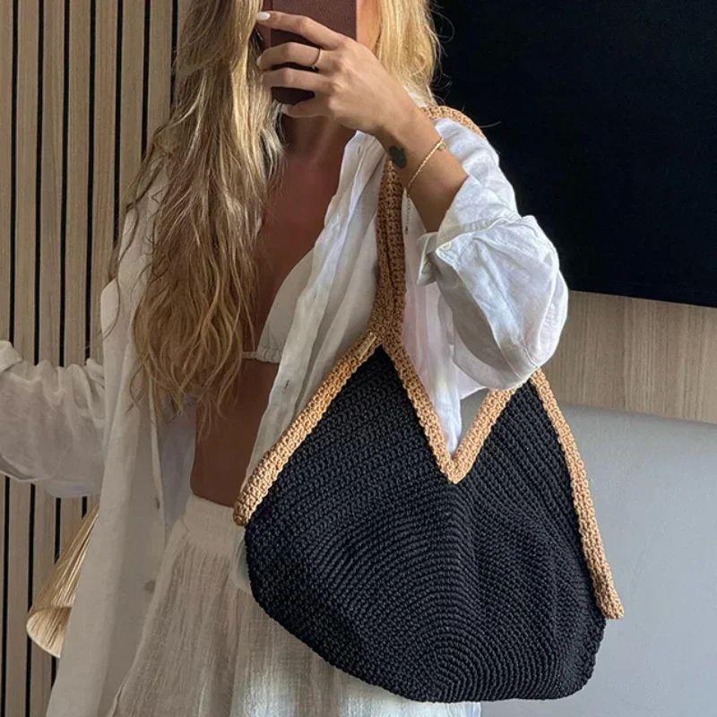 Yaz Yeni El Dokuma Çanta Büyük - Woven Straw Bag incelemesi ve fiyatı